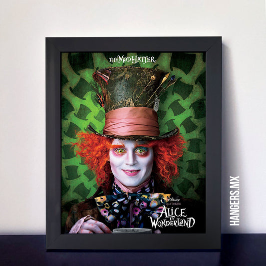 Cuadro Alicia en el país de las maravillas 1, Tim Burton - Hangers / Cuadros