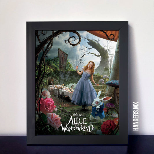 Cuadro Alicia en el país de las maravillas 2, Tim Burton - Hangers / Cuadros