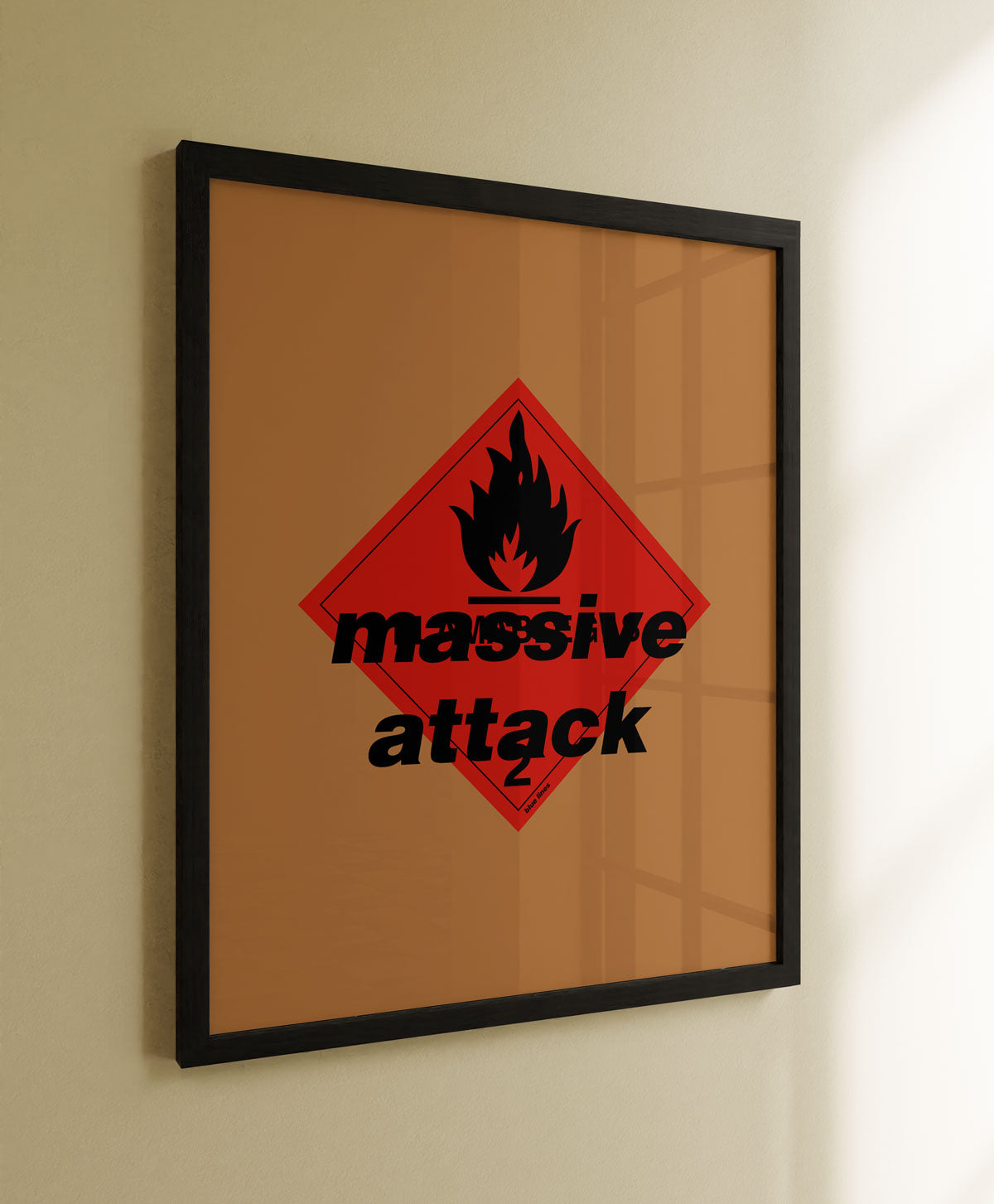 Cuadro Blue Lines Massive Attack - Original