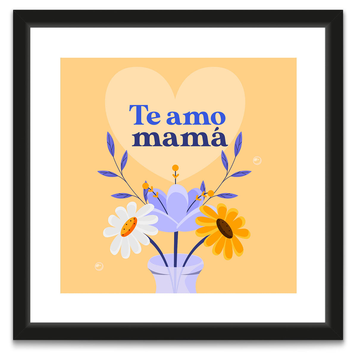 Set de 4 cuadros - Dia de la madre 4 - Hangers / Cuadros