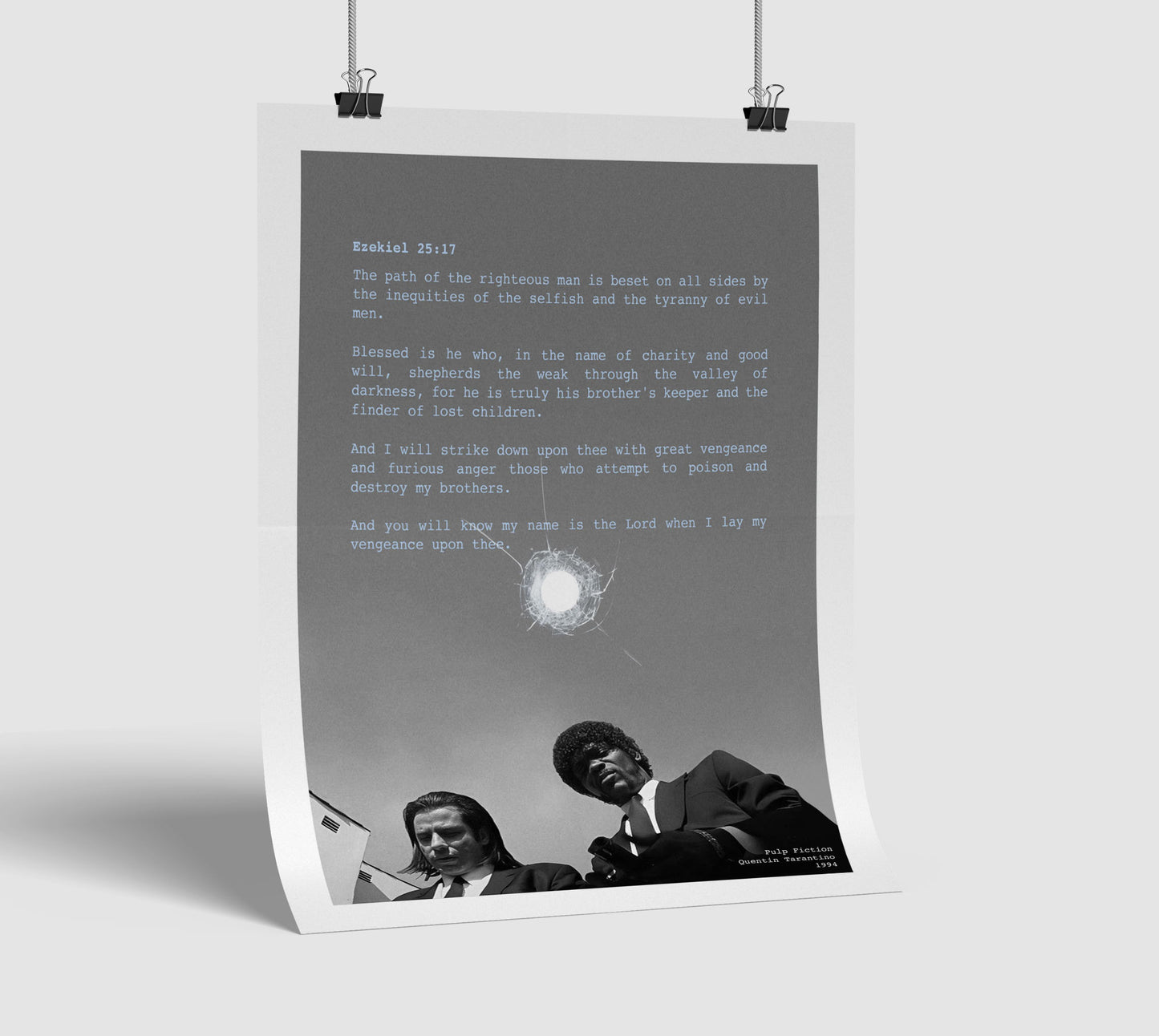 Cuadro Pulp Fiction, Quentin Tarantino