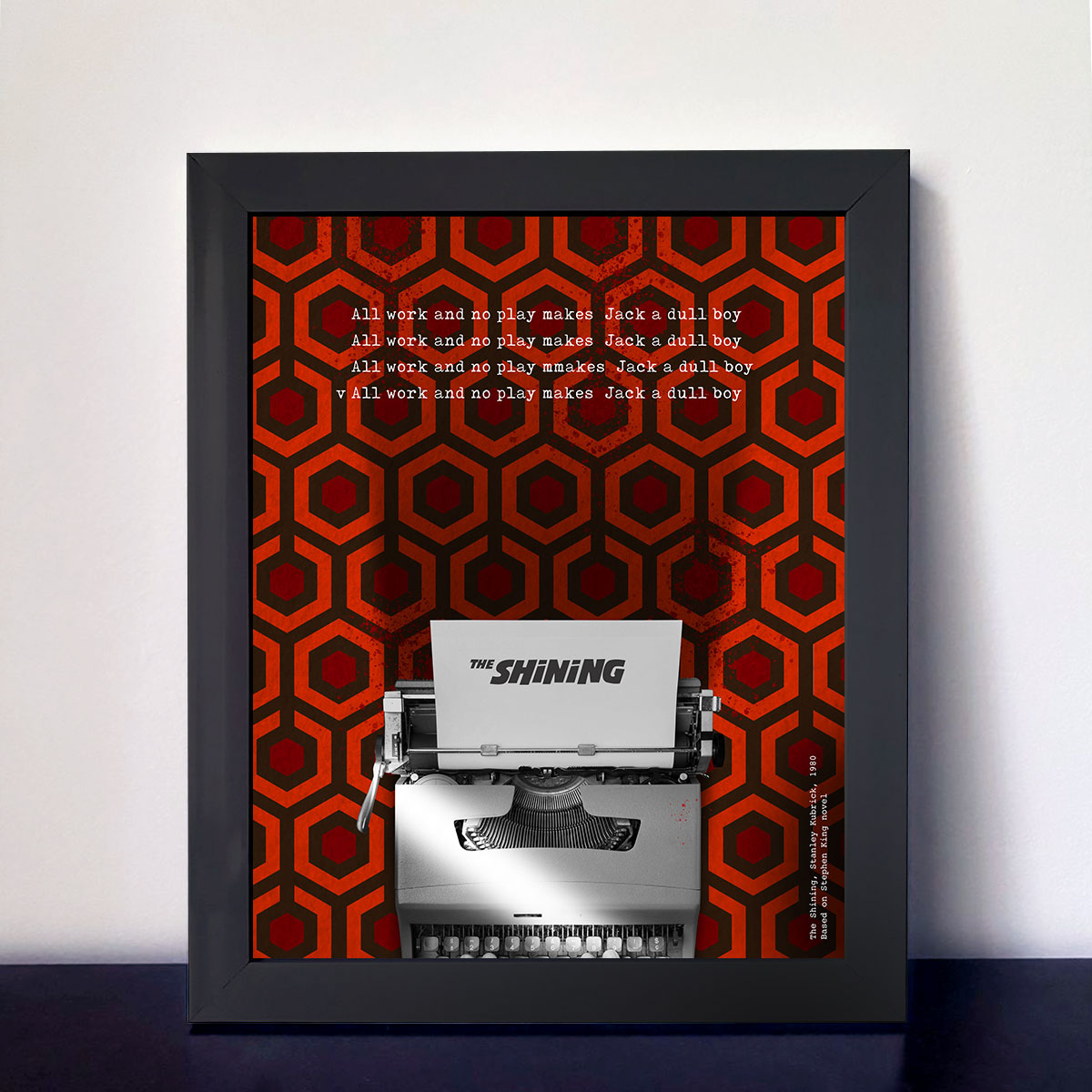 Cuadro The Shining, Kubrick