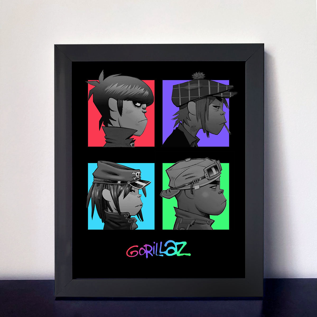 Cuadro Gorillaz - Demon Days Colores
