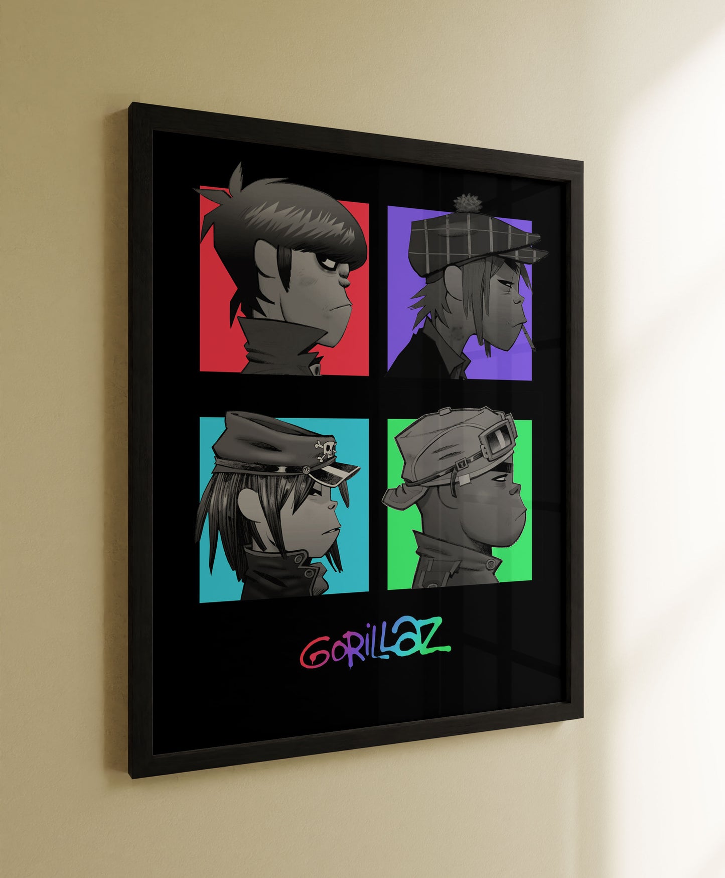 Cuadro Gorillaz - Demon Days Colores