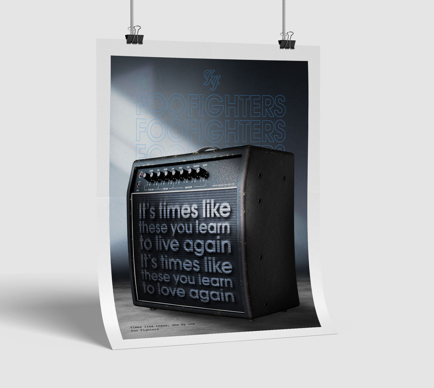 Cuadro Times Like These - Foo Fighters
