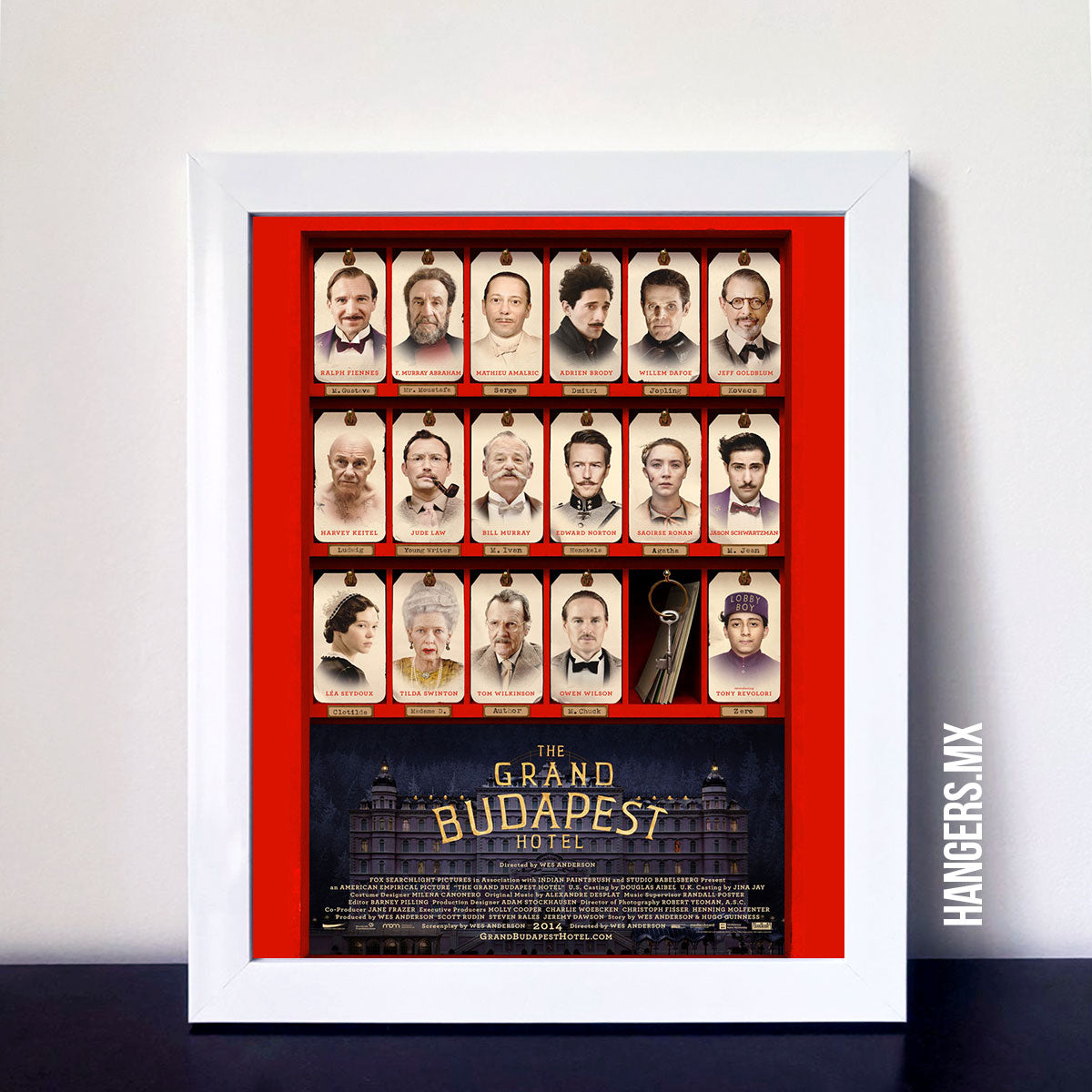 Cuadro El Gran Hotel Budapest 1, Wes Anderson
