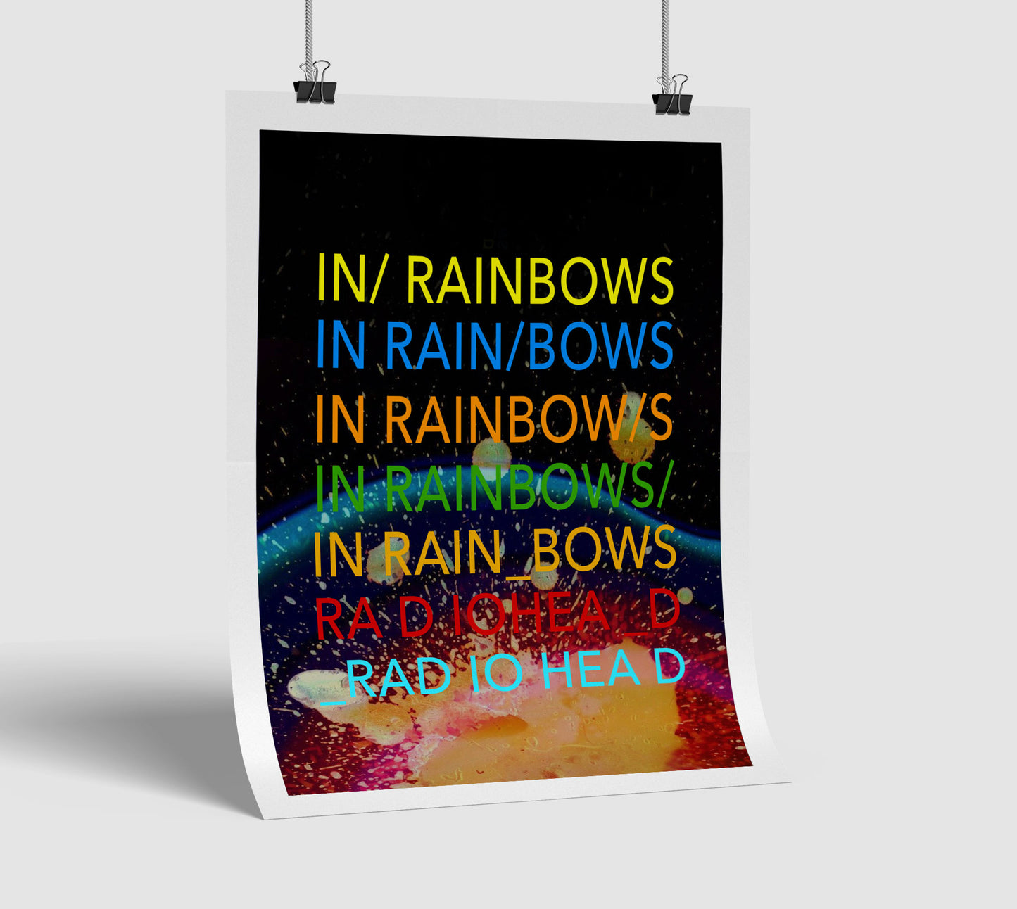 Cuadro In Rainbows - Radiohead