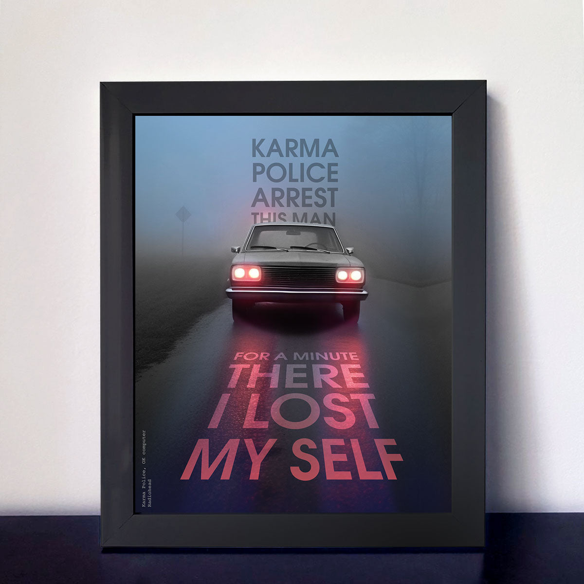 Cuadro Karma Police - Radiohead