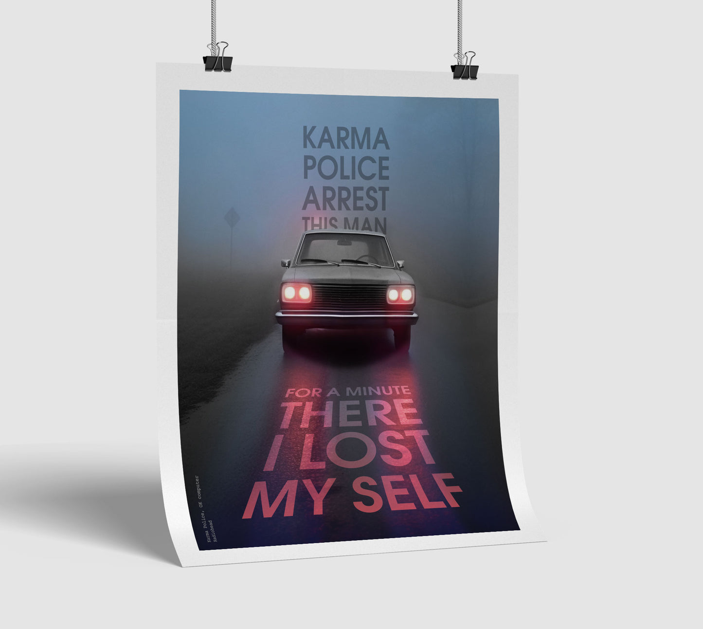 Cuadro Karma Police - Radiohead