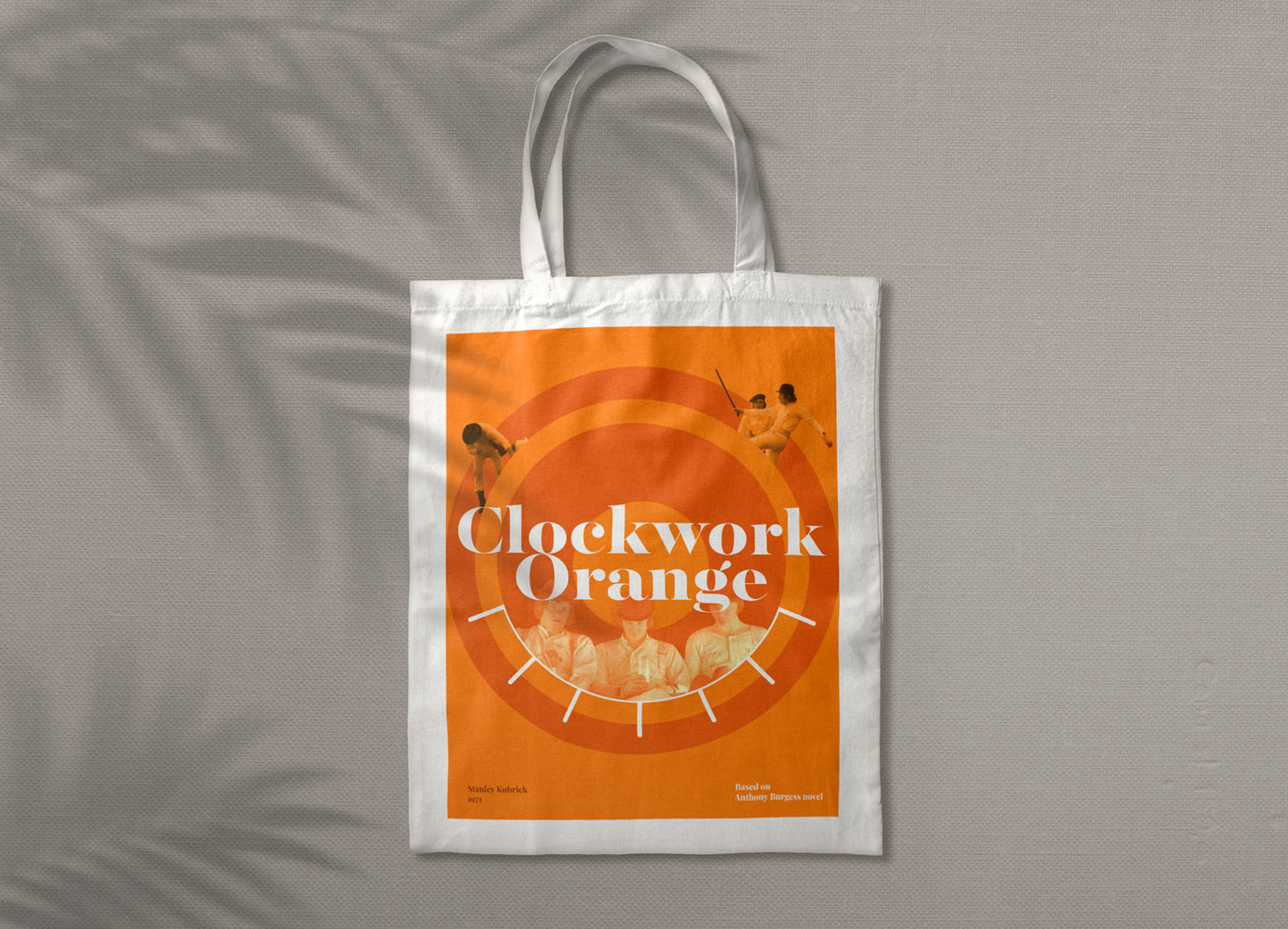 Tote Bag Naranja Mecánica