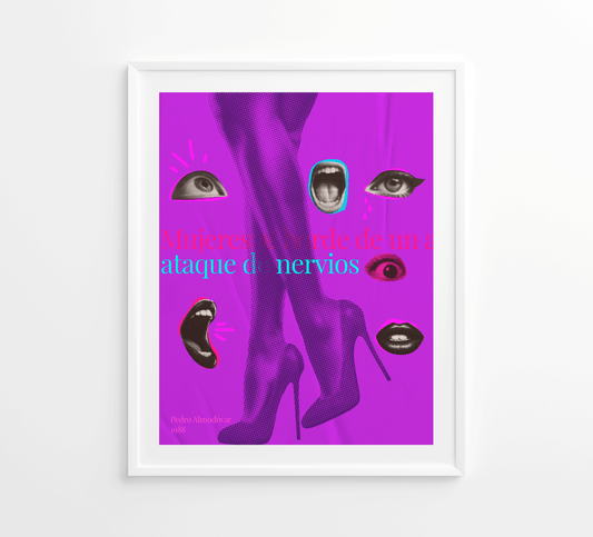 Cuadro Mujeres al borde de un ataque de nervios - Hangers / Cuadros