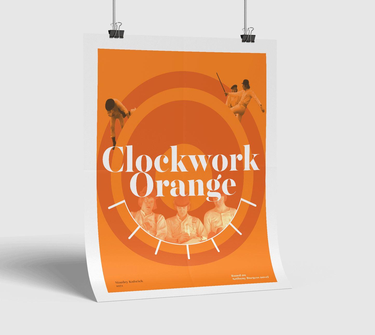 Cuadro Naranja Mecánica