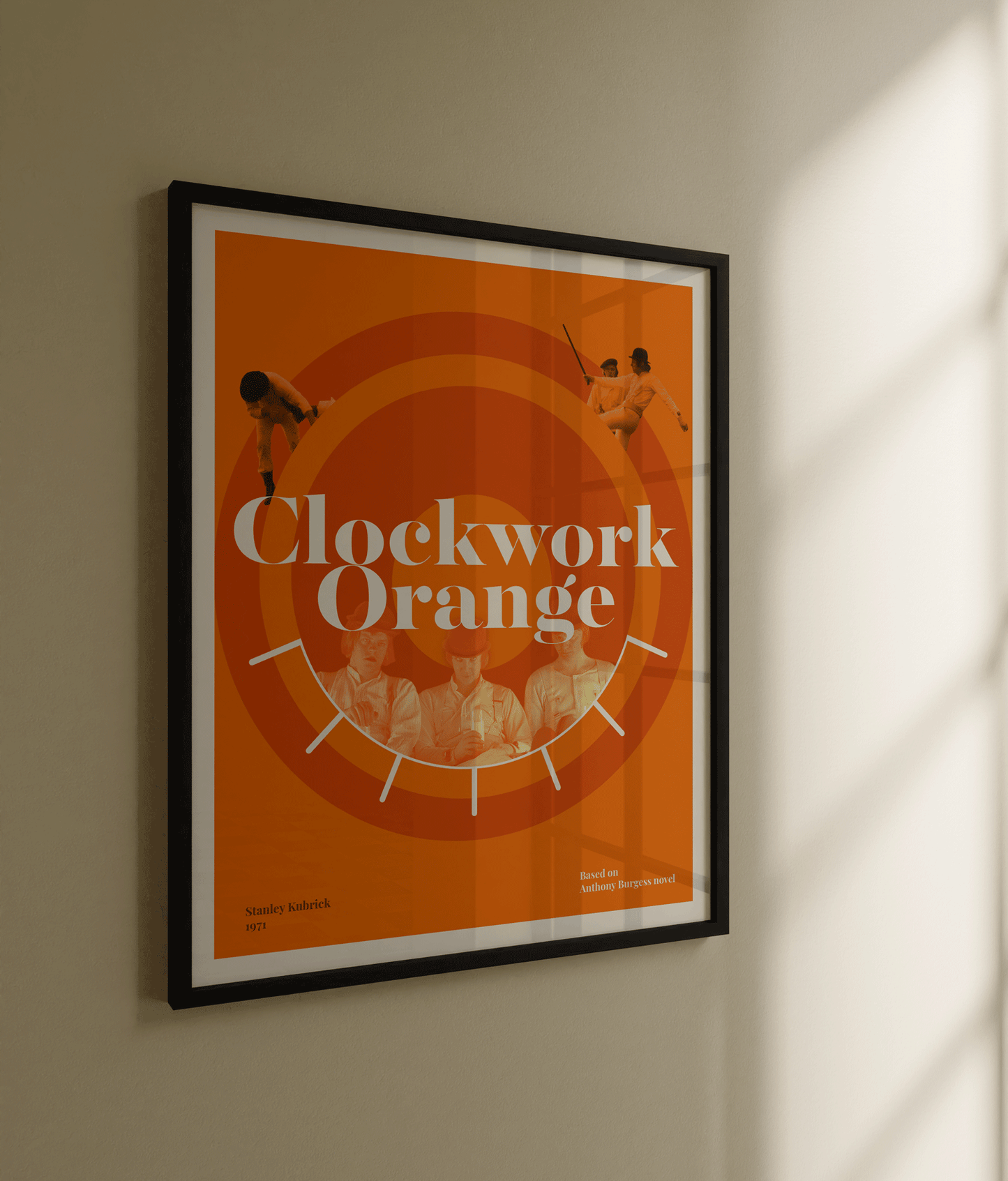 Cuadro Naranja Mecánica