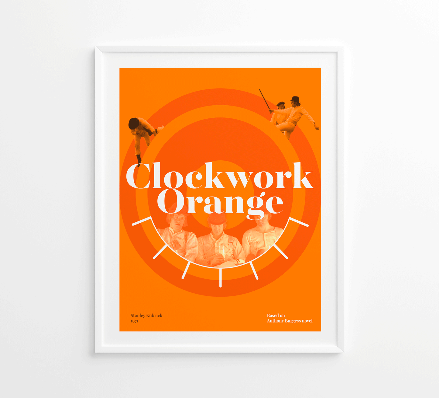 Cuadro Naranja Mecánica - Hangers / Cuadros