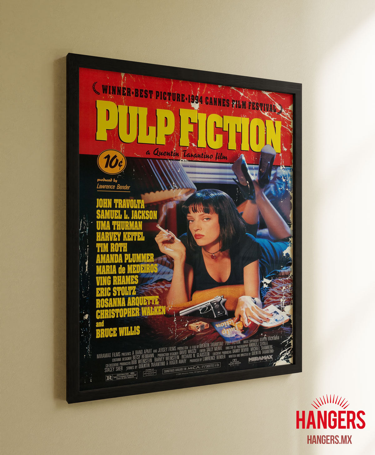 Cuadro Pulp Fiction Classic, Quentin Tarantino