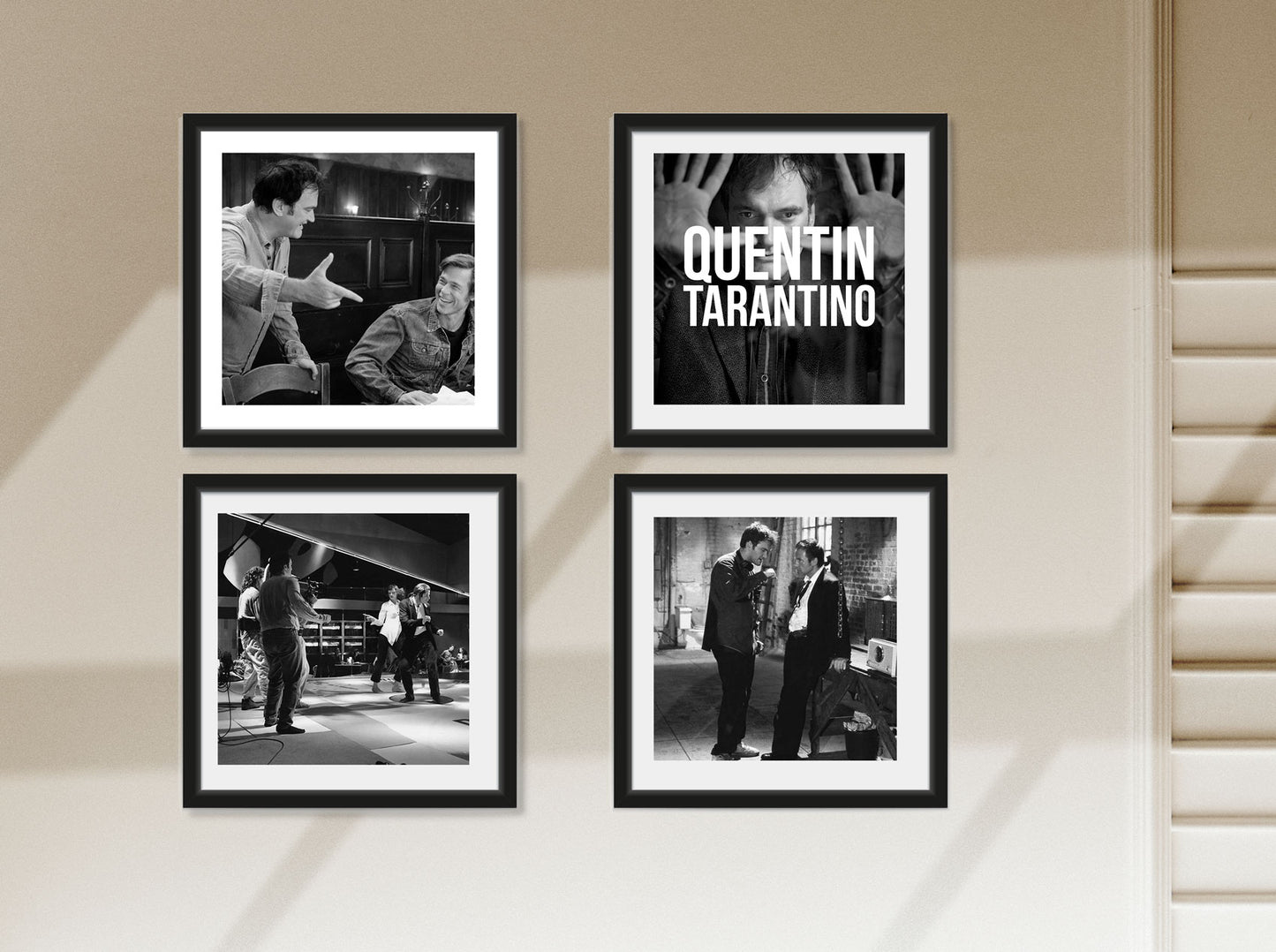 Set de 4 cuadros - Quentin Tarantino
