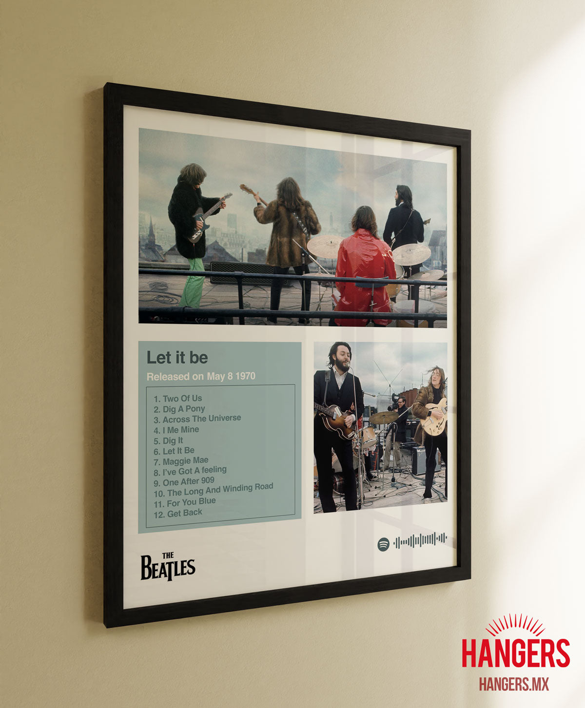 Cuadro The Beatles - Let it be alt - Hangers / Cuadros