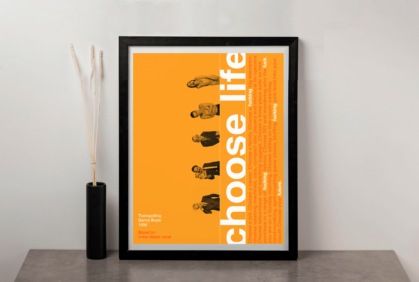 Cuadro Trainspotting - Hangers / Cuadros