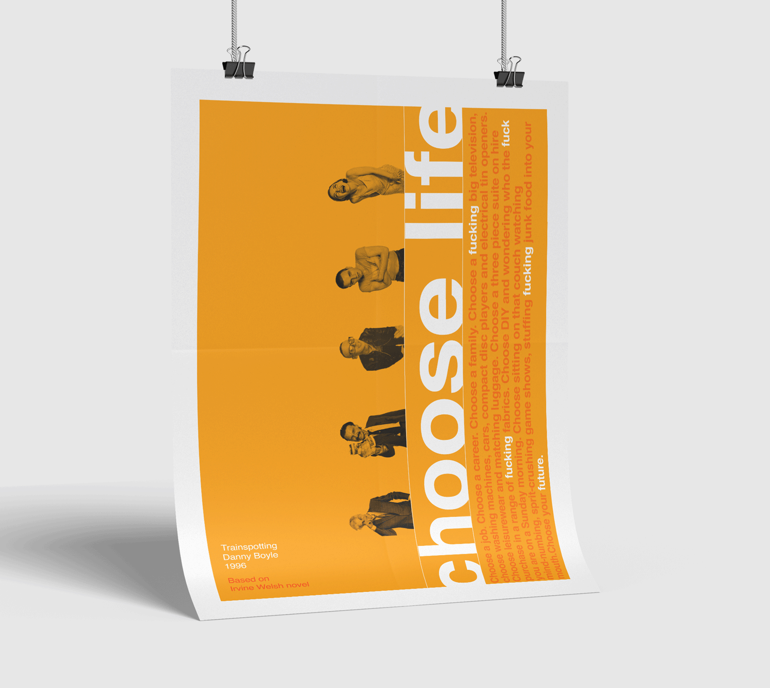 Cuadro Trainspotting - Hangers / Cuadros