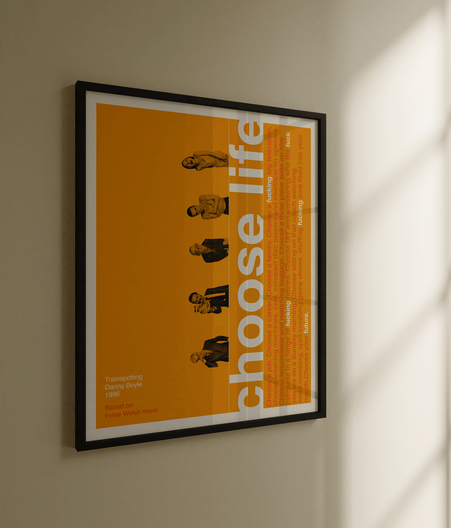 Cuadro Trainspotting - Hangers / Cuadros