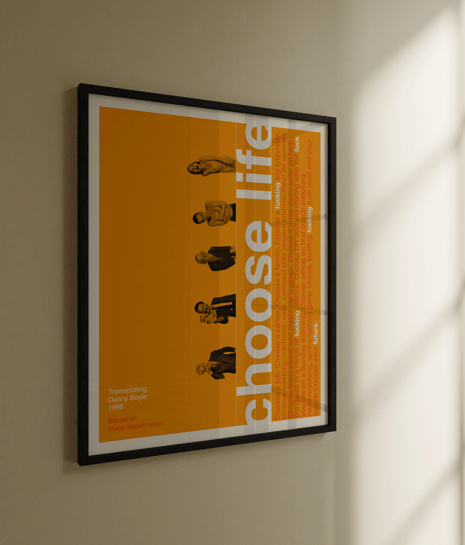 Cuadro Trainspotting - Hangers / Cuadros