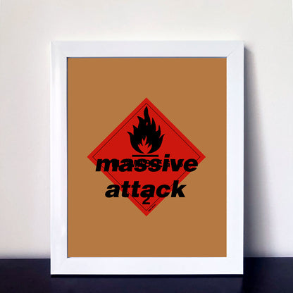 Cuadro Blue Lines Massive Attack - Original