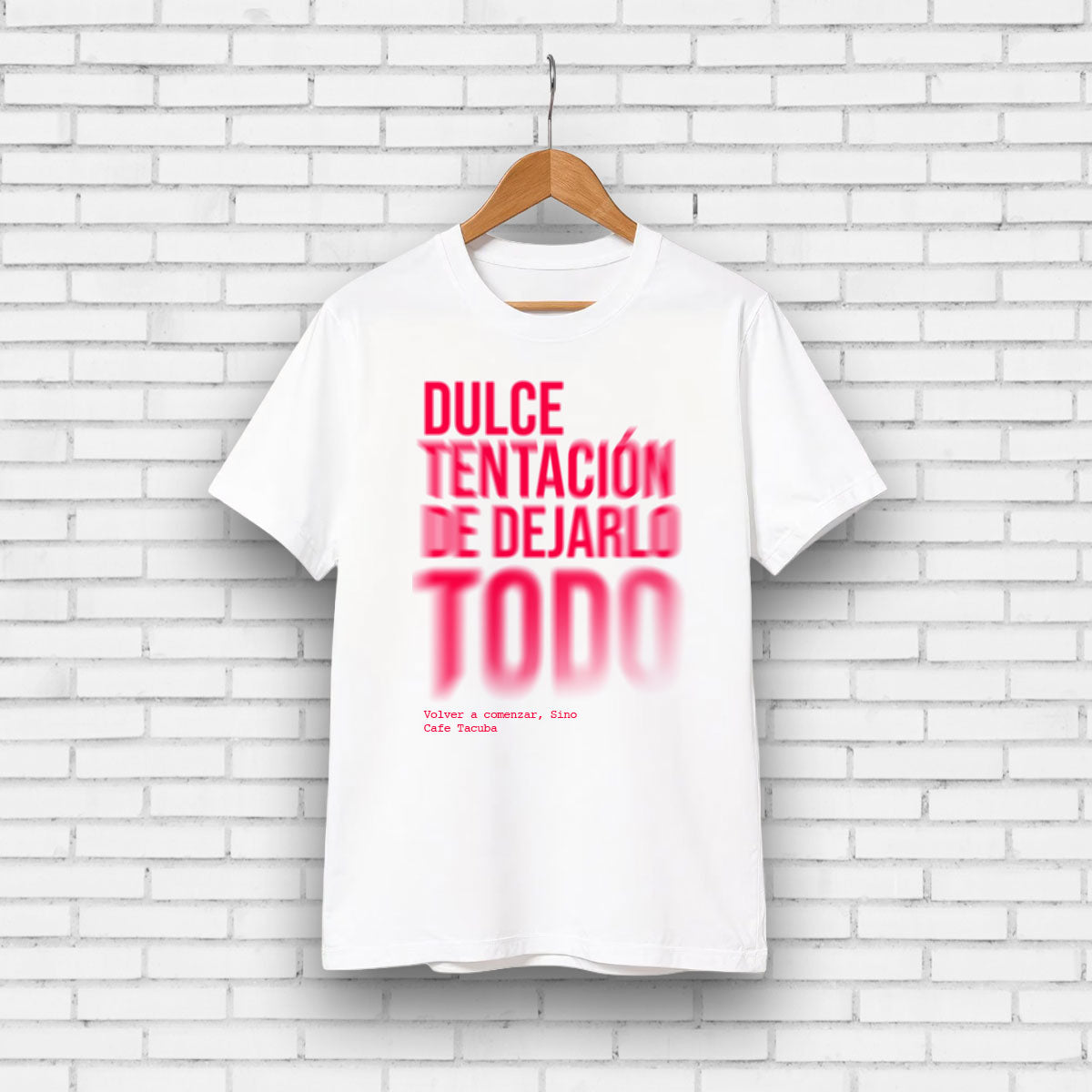 Playera T-shirt Cafe Tacuba Volver a Empezar