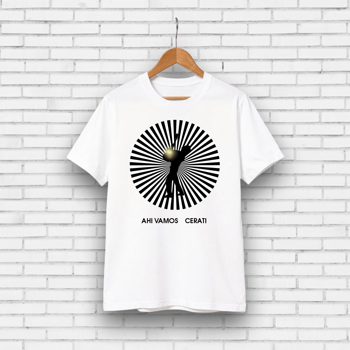Playera T-shirt Gustavo Cerati Ahi Vamos