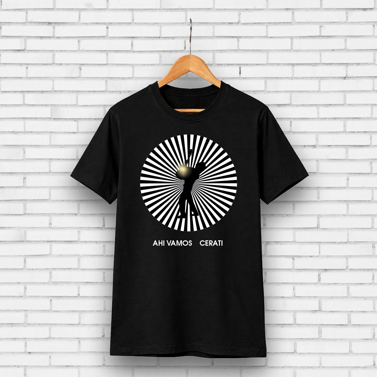 Playera T-shirt Gustavo Cerati Ahi Vamos