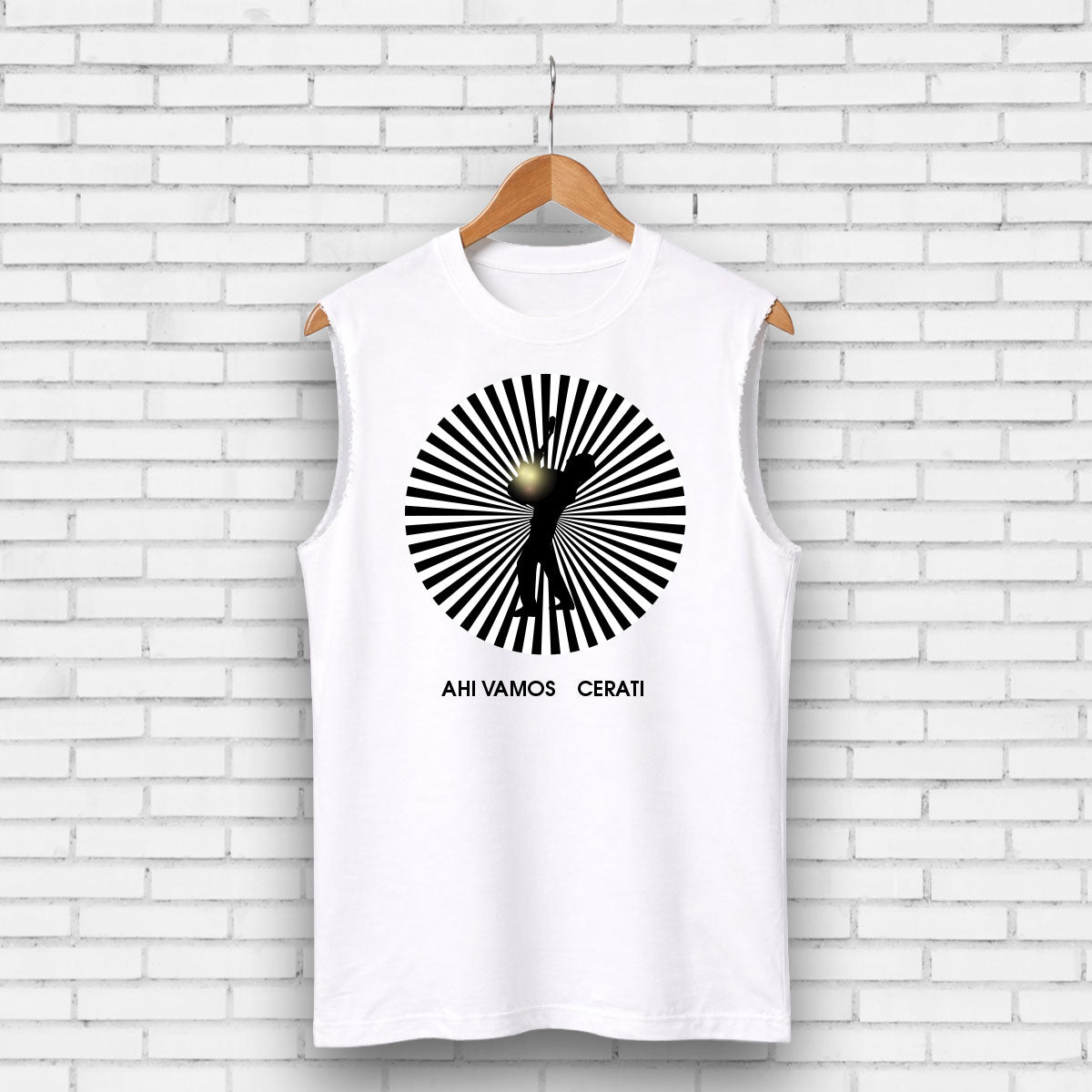 Playera T-shirt Gustavo Cerati Ahi Vamos