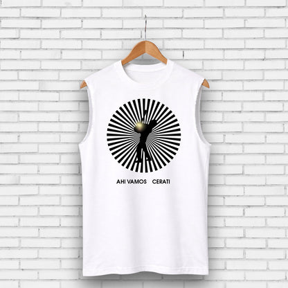 Playera T-shirt Gustavo Cerati Ahi Vamos
