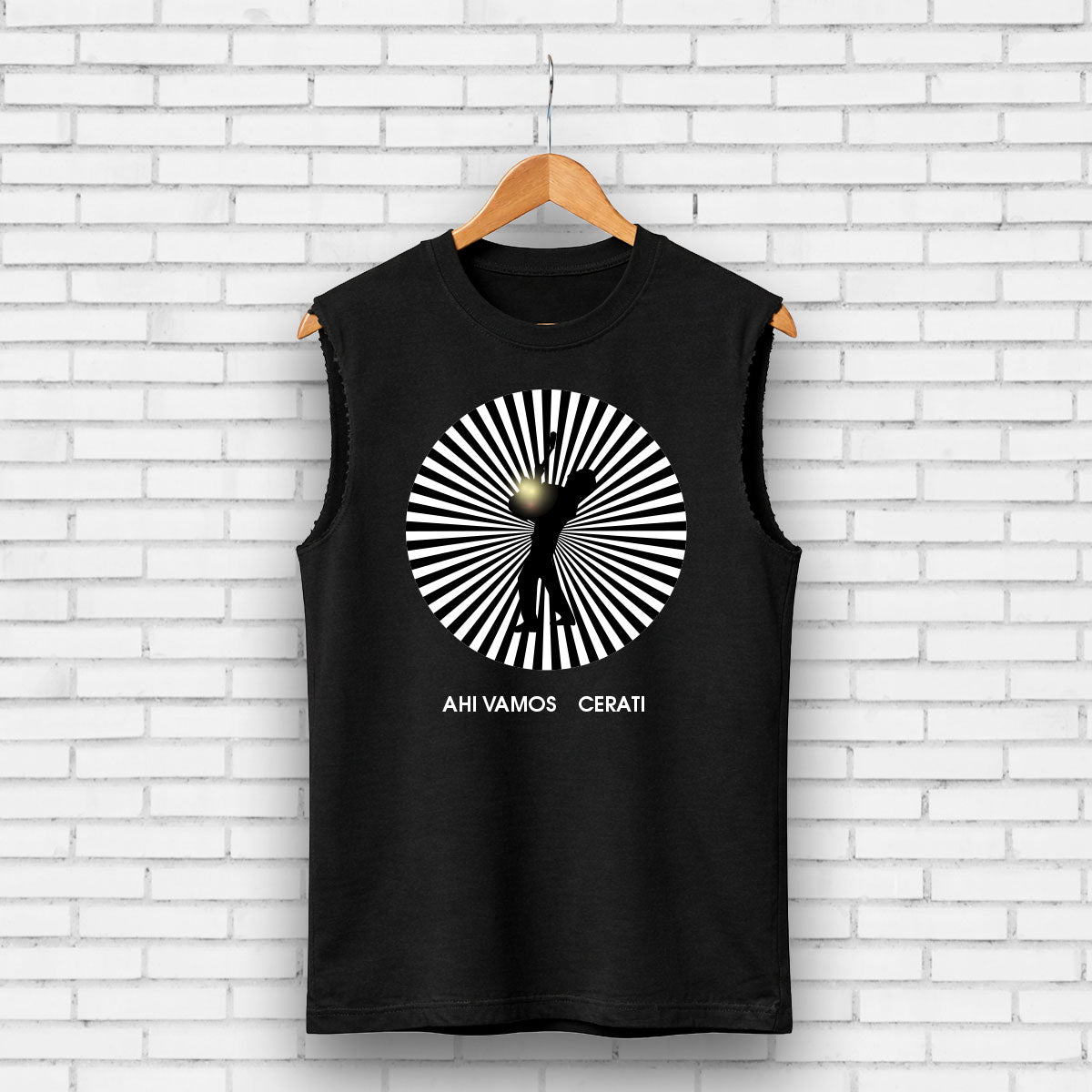 Playera T-shirt Gustavo Cerati Ahi Vamos