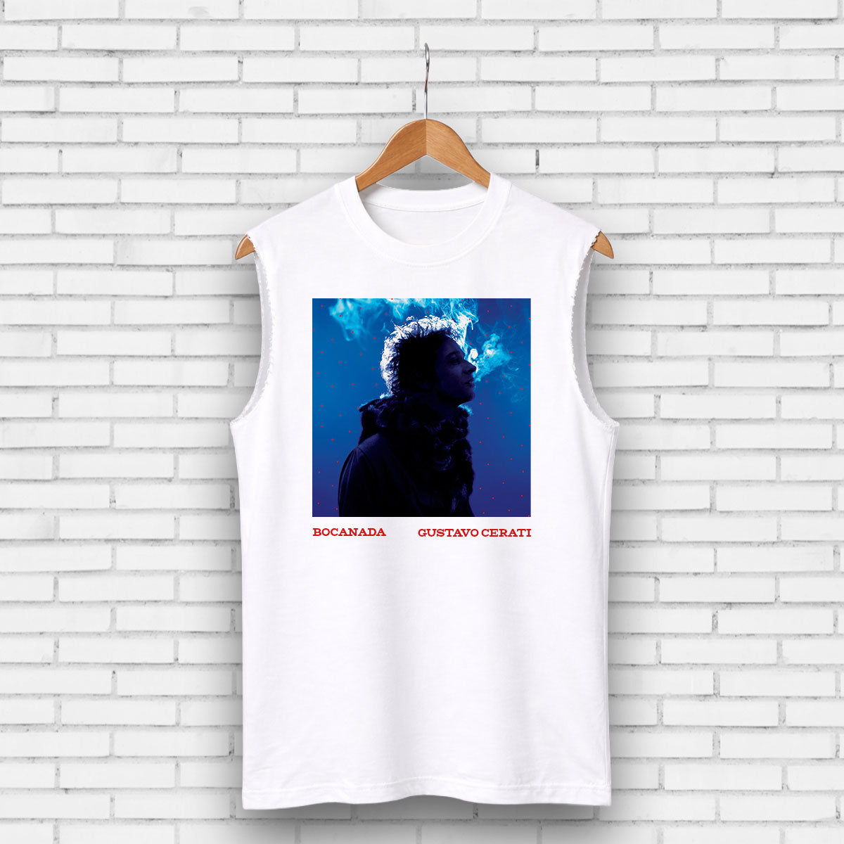 Playera T-shirt Gustavo Cerati Bocanada