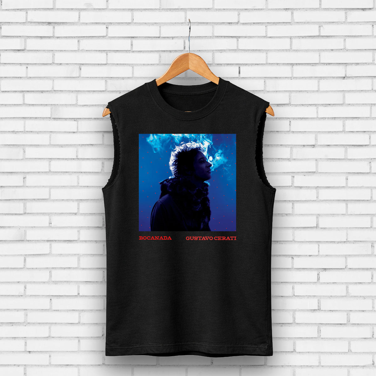 Playera T-shirt Gustavo Cerati Bocanada
