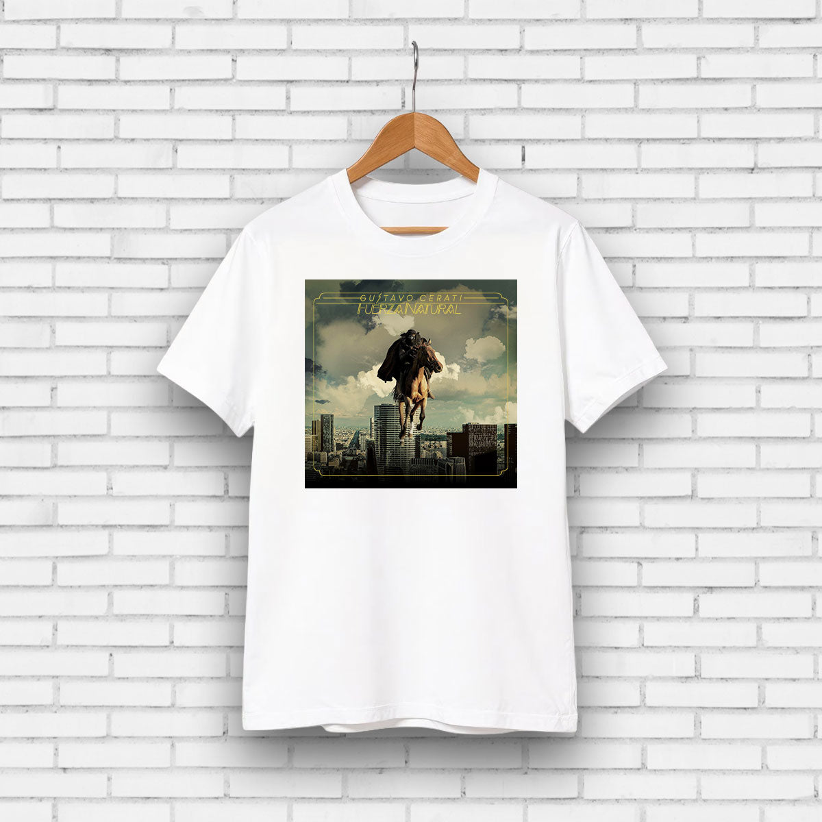 Playera T-shirt Gustavo Fuerza Natural