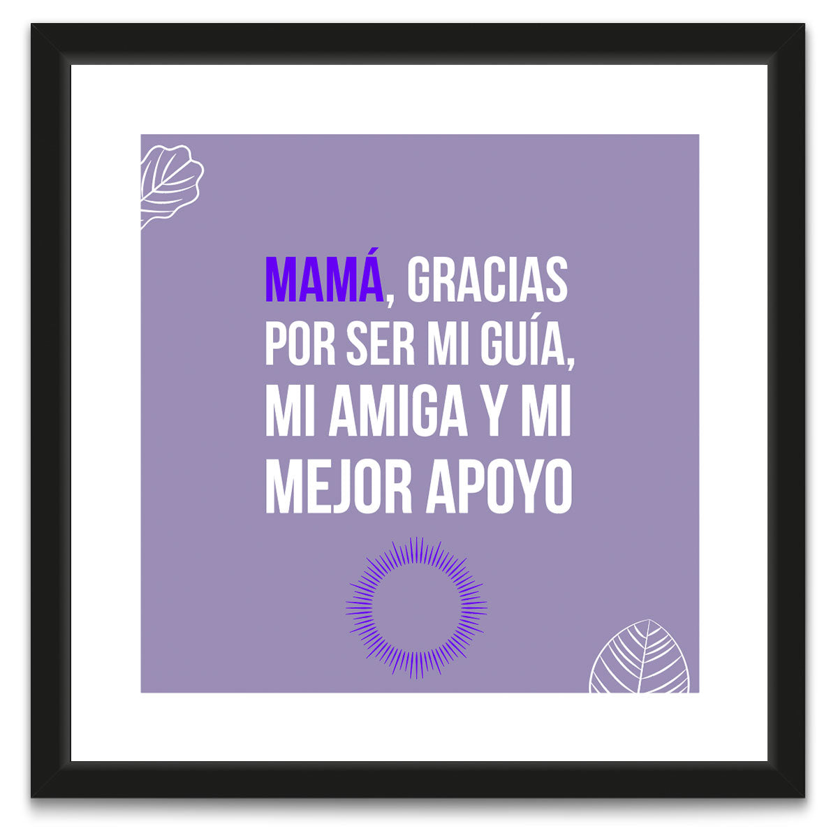 Set de 4 cuadros - Dia de la madre 3