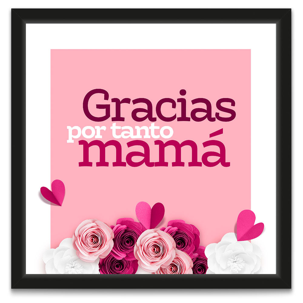 Set de 4 cuadros - Dia de la madre 6