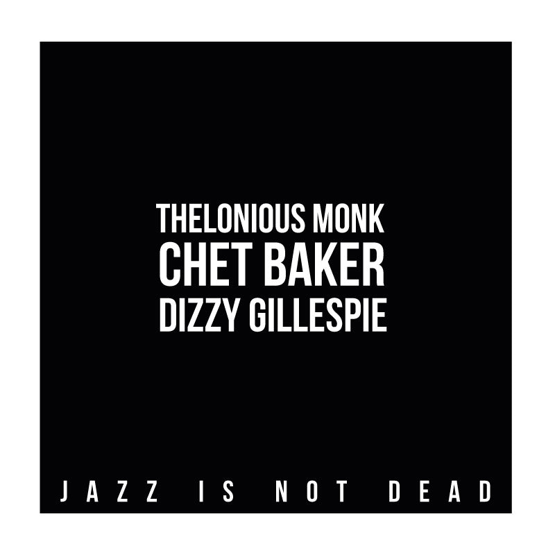 Set de 4 cuadros - Thelonious Monk, Chet Baker, Dizzy Gillespie