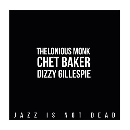 Set de 4 cuadros - Thelonious Monk, Chet Baker, Dizzy Gillespie
