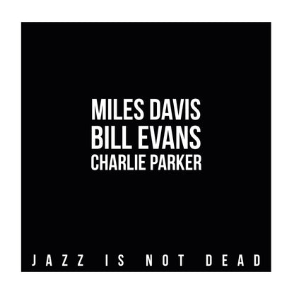 Set de 4 cuadros - Miles Davis, Bill Evans, Charlie Parker