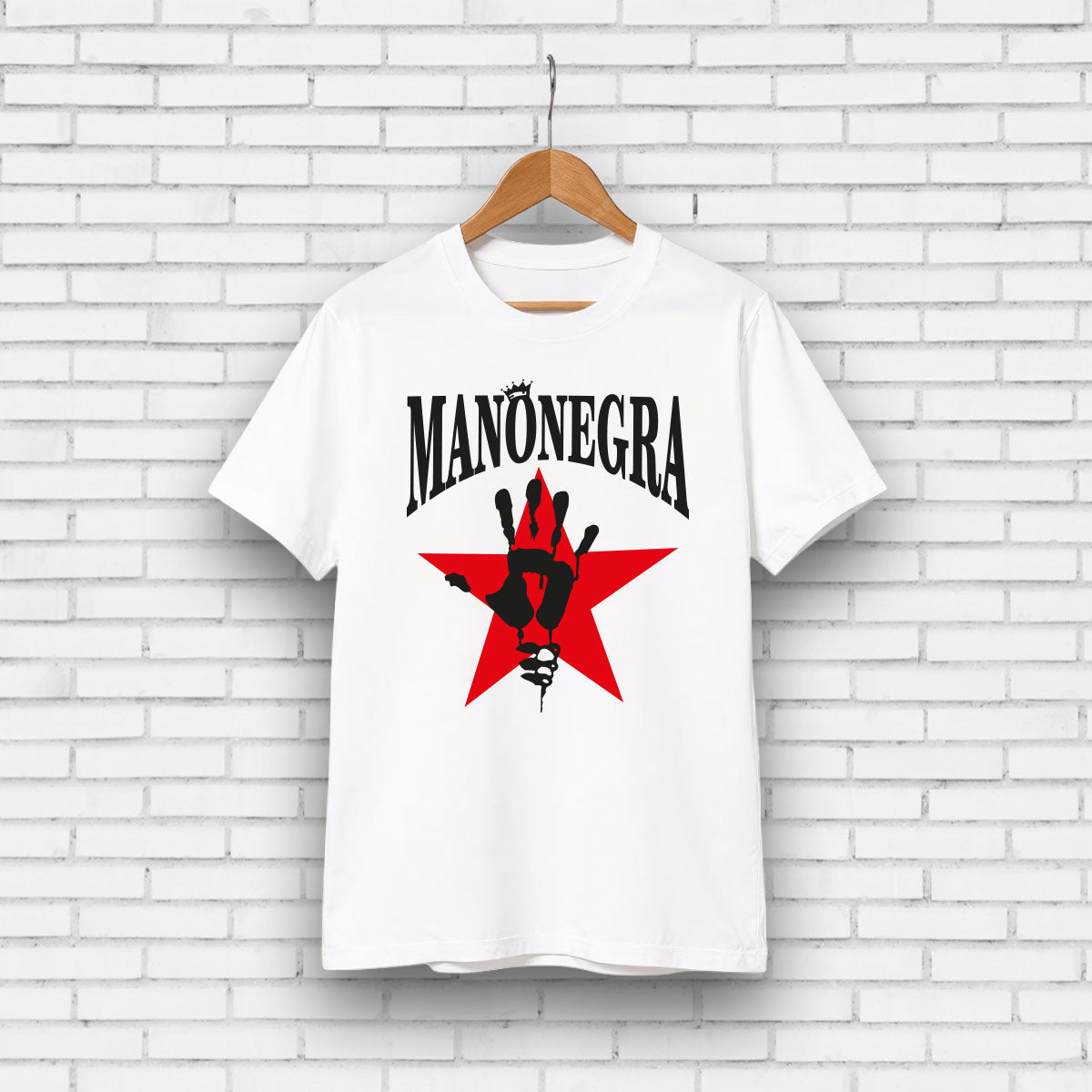 Playera T-shirt Mano Negra