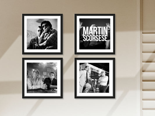 Set de 4 cuadros - Martin Scorsese