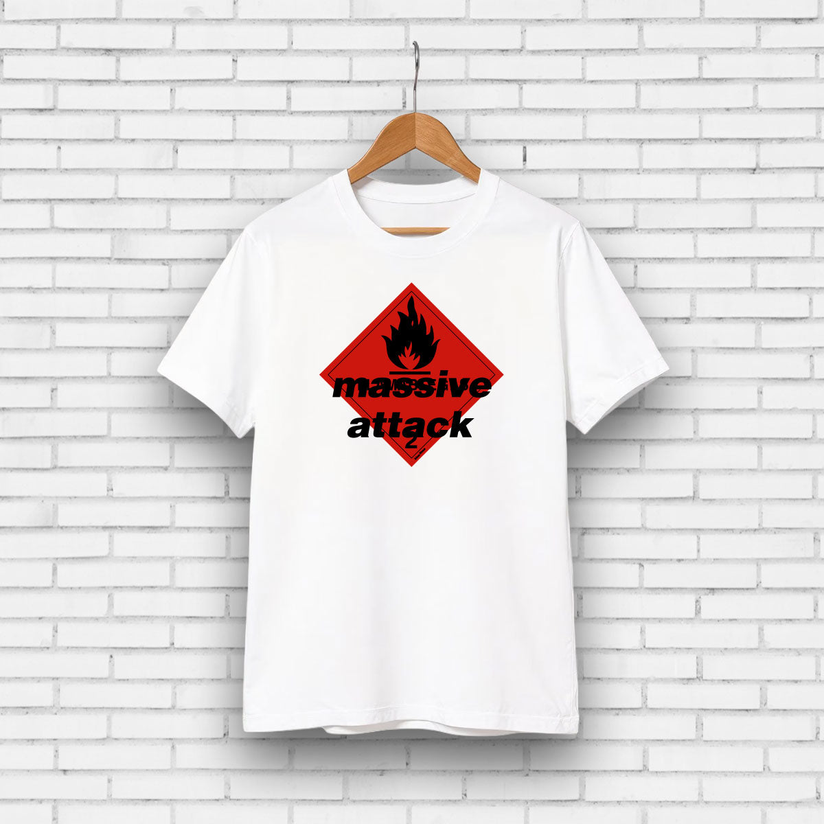 Playera T-shirt Massive Attack Blue Lines