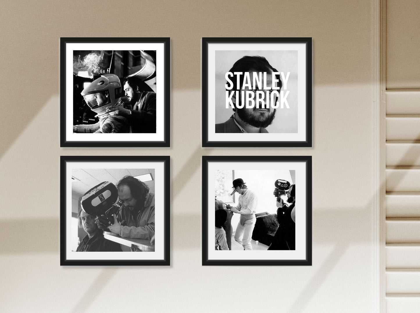 Set de 4 cuadros - Stanley Kubrick